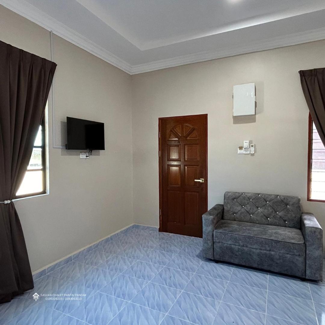 Sasuka Chalet Pantai Pandak Куала Теренгану Екстериор снимка